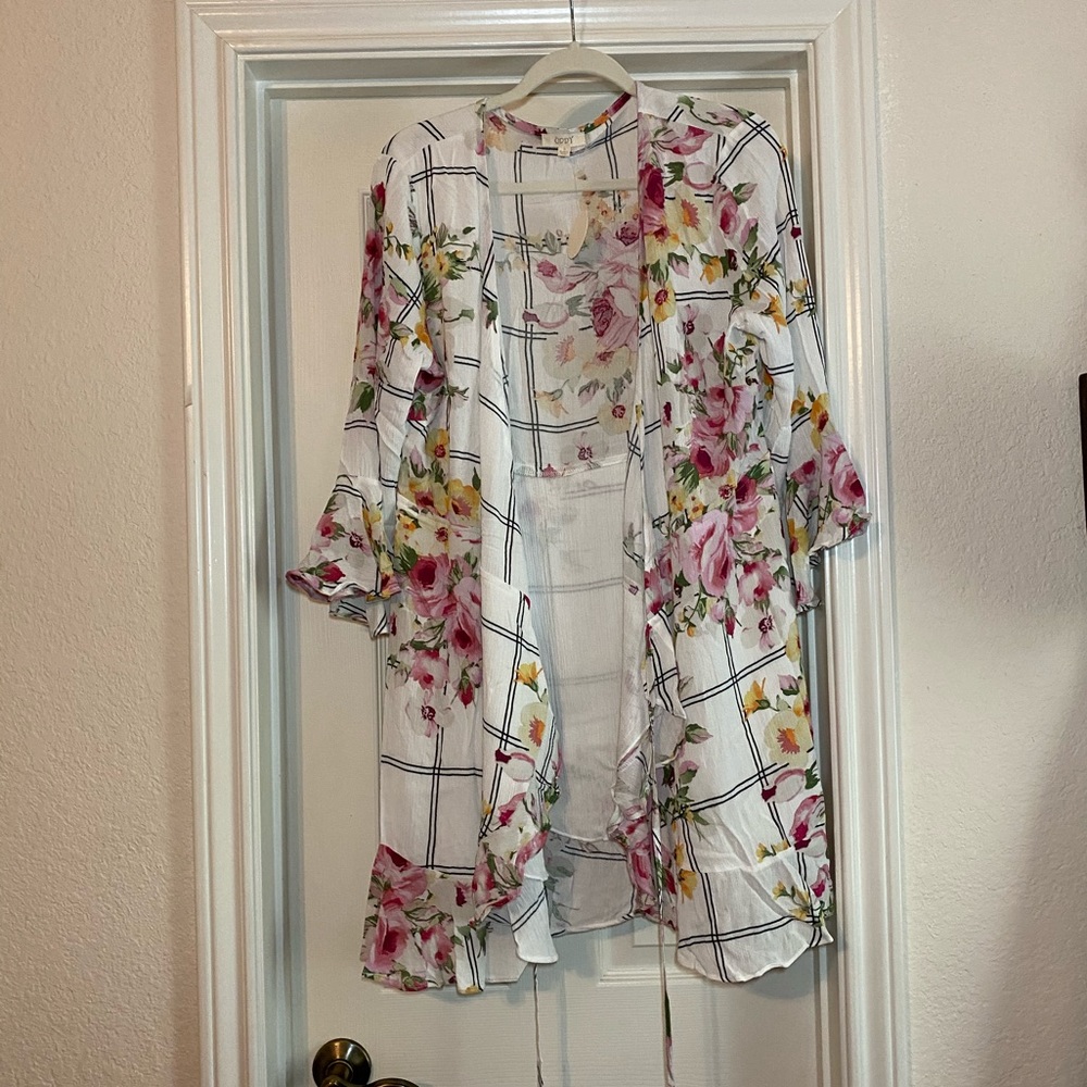 Floral kimono